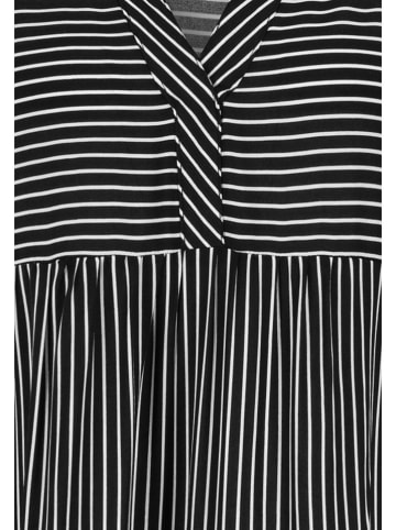 Sublevel Kleid in Schwarz/ Weiß