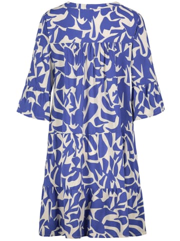 Sublevel Kleid in Blau/ Weiß