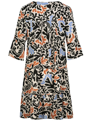 Sublevel Kleid in Schwarz/ Weiß/ Hellblau