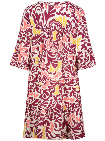 Sublevel Jurk bordeaux/wit