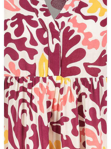 Sublevel Jurk bordeaux/wit