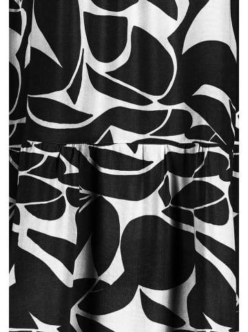 Sublevel Kleid in Schwarz/ Weiß