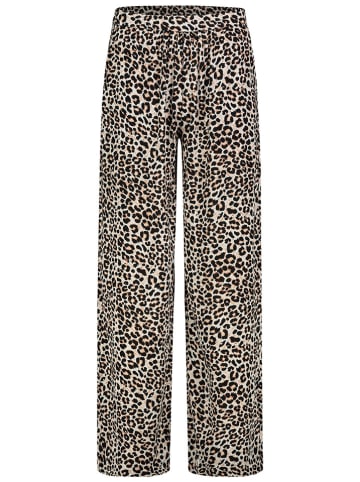 Sublevel Broek wit/zwart/lichtbruin