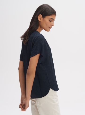 OPUS Bluse in Dunkelblau