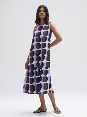 OPUS Kleid in Hellblau/ Hellbraun