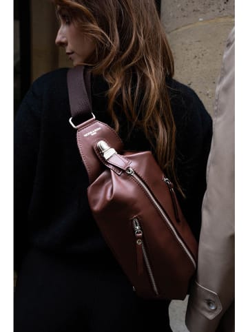 Victor & Hugo Paris Leren heuptas "Alex" bordeaux - (B)35 x (H)30 x (D)10 cm