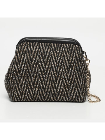 Victor & Hugo Paris Leren schoudertas "Karyn" zwart - (B)25 x (H)20 x (D)5 cm