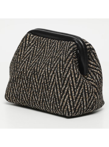 Victor & Hugo Paris Leren schoudertas "Karyn" zwart - (B)25 x (H)20 x (D)5 cm