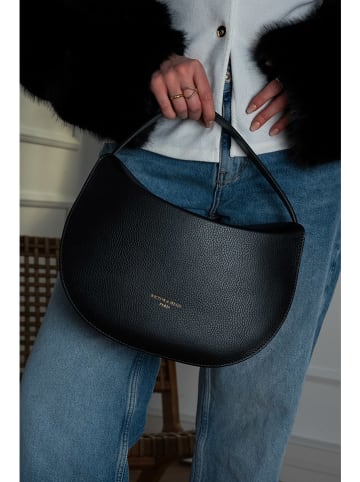 Victor & Hugo Paris Leren handtas "Alexa" zwart - (B)30 x (H)19 x (D)7,5 cm