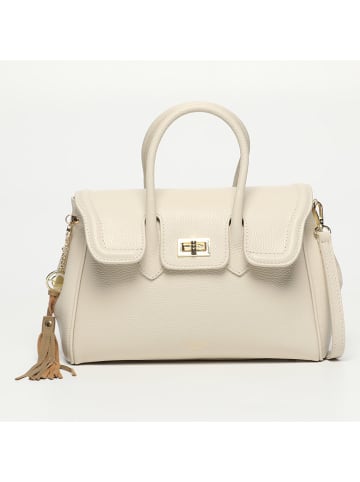 Victor & Hugo Paris Leren handtas "Bagatelle" crème - (B)31 x (H)23 x (D)9 cm