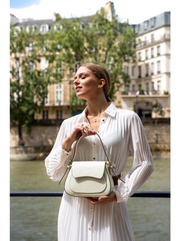 Victor & Hugo Paris Leren handtas "Laura" wit - (B)23 x (H)18 x (D)9 cm