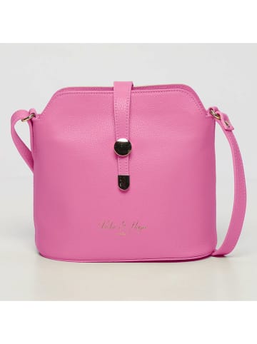 Victor & Hugo Paris Leren schoudertas "Elise" roze - (B)22 x (H)23 x (D)13 cm