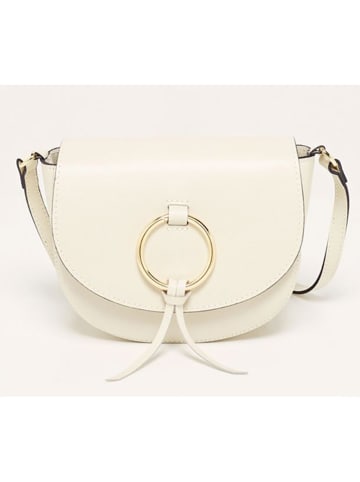 Victor & Hugo Paris Leren schoudertas "Christian" crème - (B)26 x (H)16 x (D)9 cm
