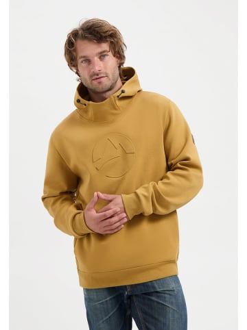 TRAVELIN' Hoodie "Ivar" in Hellbraun