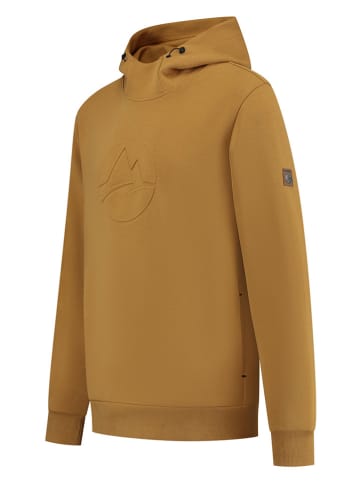 TRAVELIN' Hoodie "Ivar" in Hellbraun