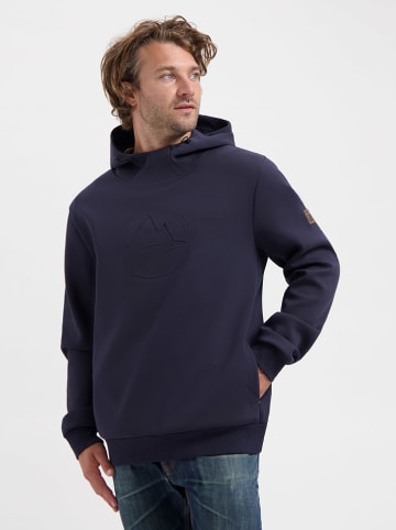 TRAVELIN' Bluza "Ivar" w kolorze granatowym