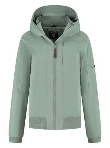 TRAVELIN' Softshelljacke "Katla" in Salbei