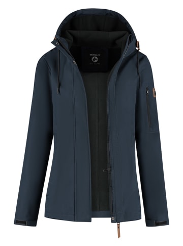 TRAVELIN' Softshelljacke "Malika" in Dunkelblau