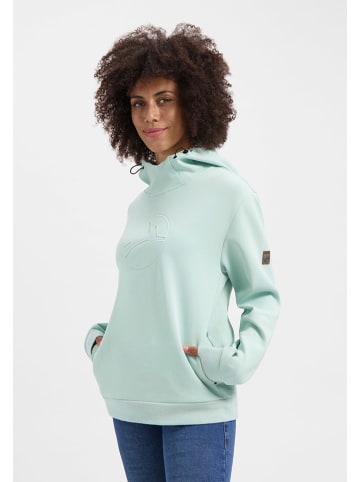TRAVELIN' Hoodie "Maren" mintgroen