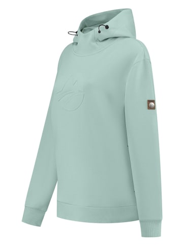 TRAVELIN' Hoodie "Maren" mintgroen