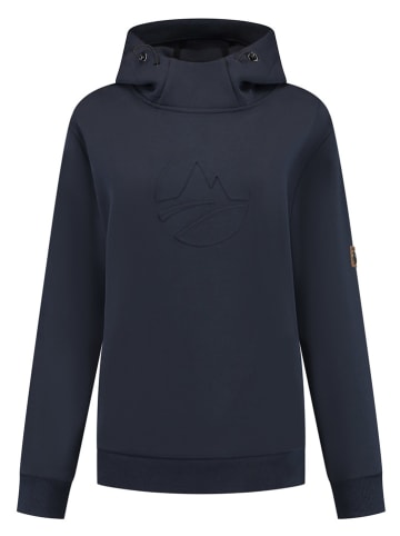 TRAVELIN' Hoodie "Maren" in Dunkelblau