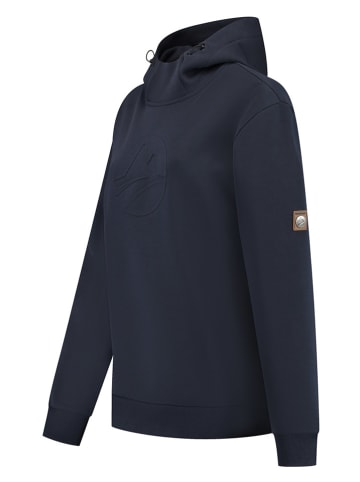 TRAVELIN' Hoodie "Maren" in Dunkelblau