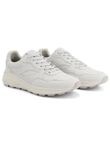 TRAVELIN' Leder-Sneakers "Raunds" in Weiß