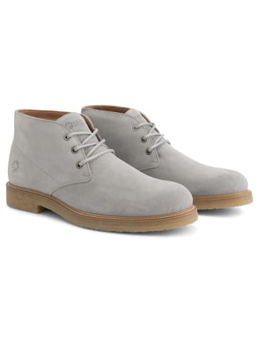 TRAVELIN' Leren veterschoenen "Redhill" grijs
