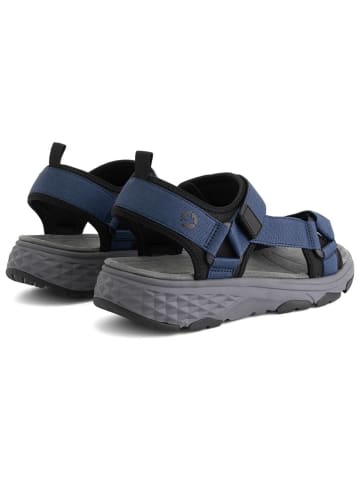 TRAVELIN' Leren trekkingsandalen "Rensvik" donkerblauw