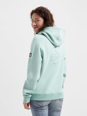 TRAVELIN' Sweatvest "Sanna" mintgroen