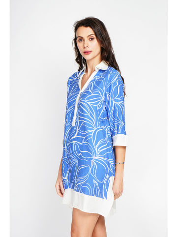 ASSUILI Kleid in Blau