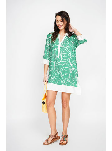 ASSUILI Kleid in Grün