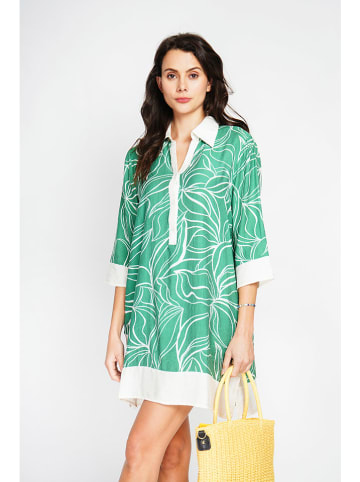ASSUILI Kleid in Grün