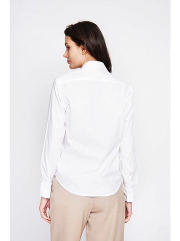 ASSUILI Linnen blouse wit