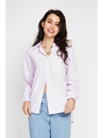 ASSUILI Bluse in Lila