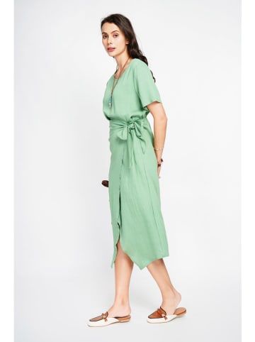 ASSUILI Kleid in Hellgrün