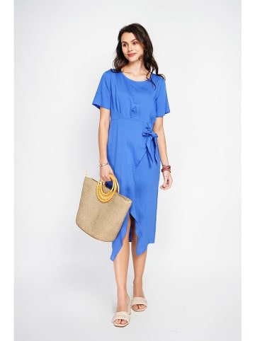ASSUILI Kleid in Blau