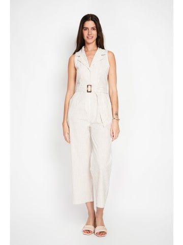 ASSUILI Jumpsuit in Creme