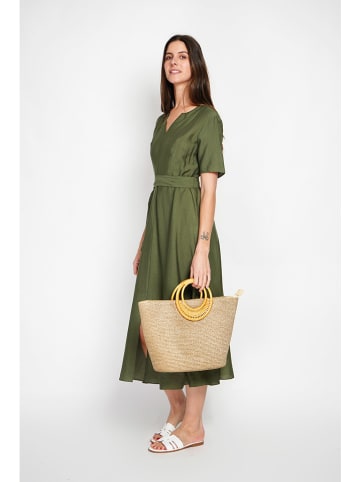 ASSUILI Kleid in Grün