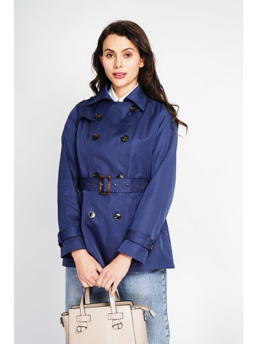 ASSUILI Trenchcoat in Blau