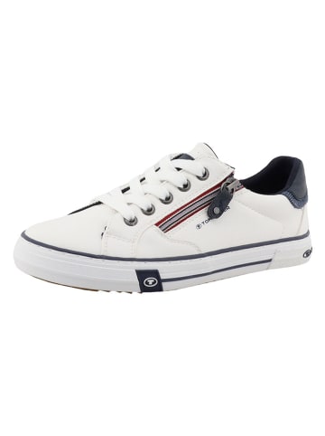 Tom Tailor Sneakersy w kolorze białym