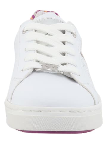 Tom Tailor Sneakersy w kolorze białym ze wzorem