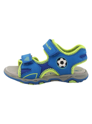 Tom Tailor Sandalen blauw/geel