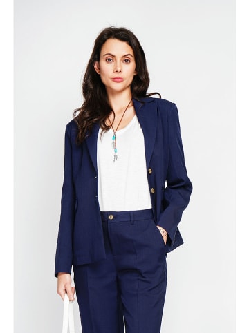 Le Jardin du Lin Blazer in Dunkelblau