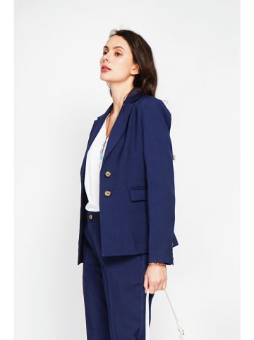 Le Jardin du Lin Blazer in Dunkelblau