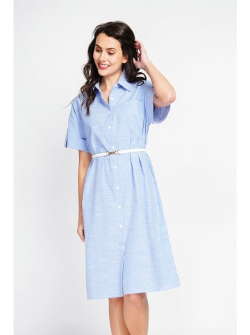 Le Jardin du Lin Kleid in Hellblau