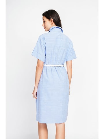 Le Jardin du Lin Kleid in Hellblau