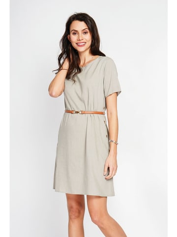 Le Jardin du Lin Kleid in Grau