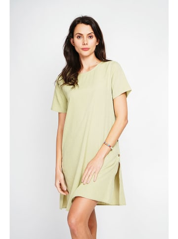 Le Jardin du Lin Kleid in Hellgrün