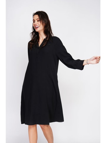 Le Jardin du Lin Kleid in Schwarz